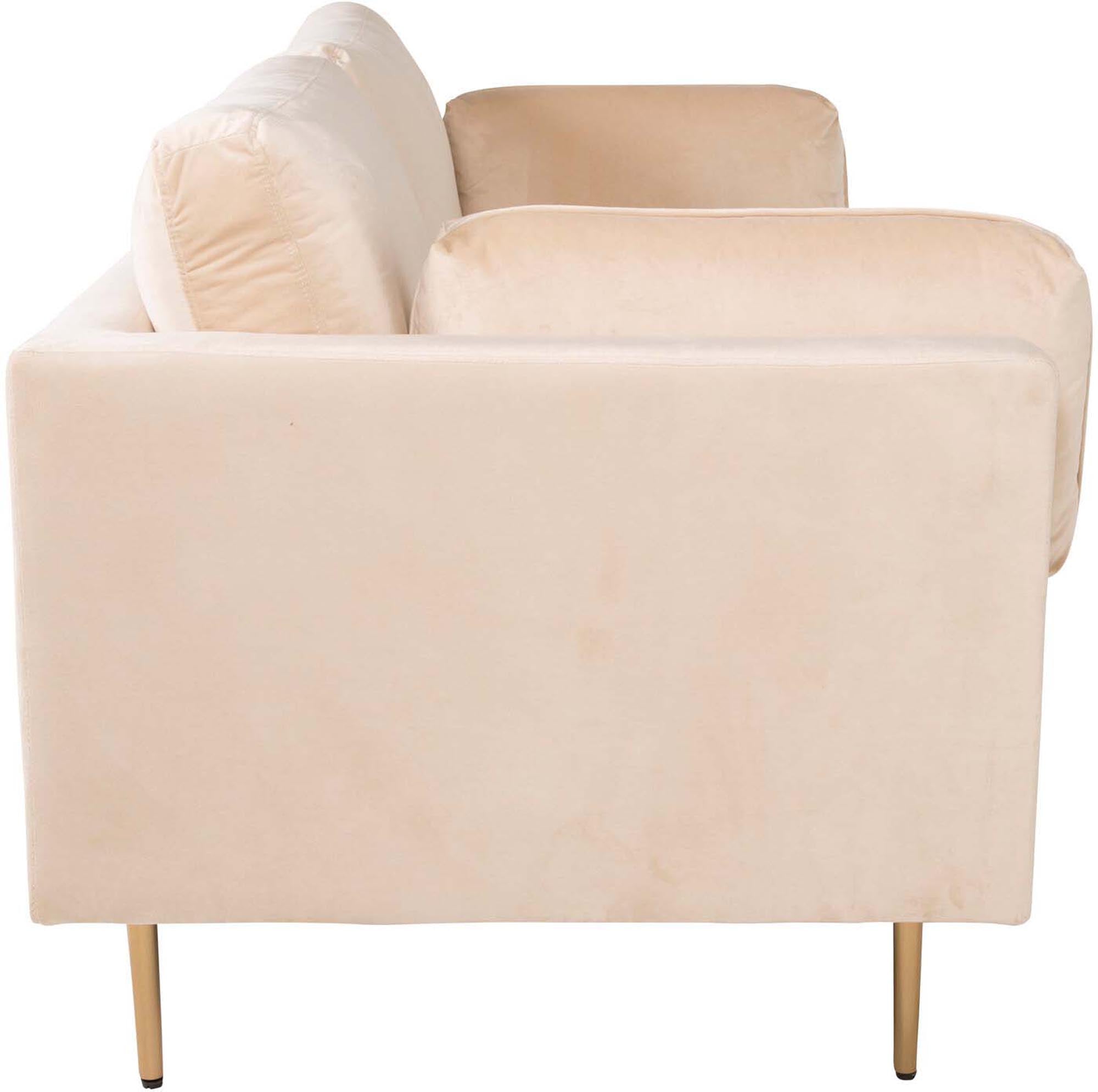 Boom Sofa in Creme präsentiert im Onlineshop von KAQTU Design AG. 3er Sofa ist von Venture Home