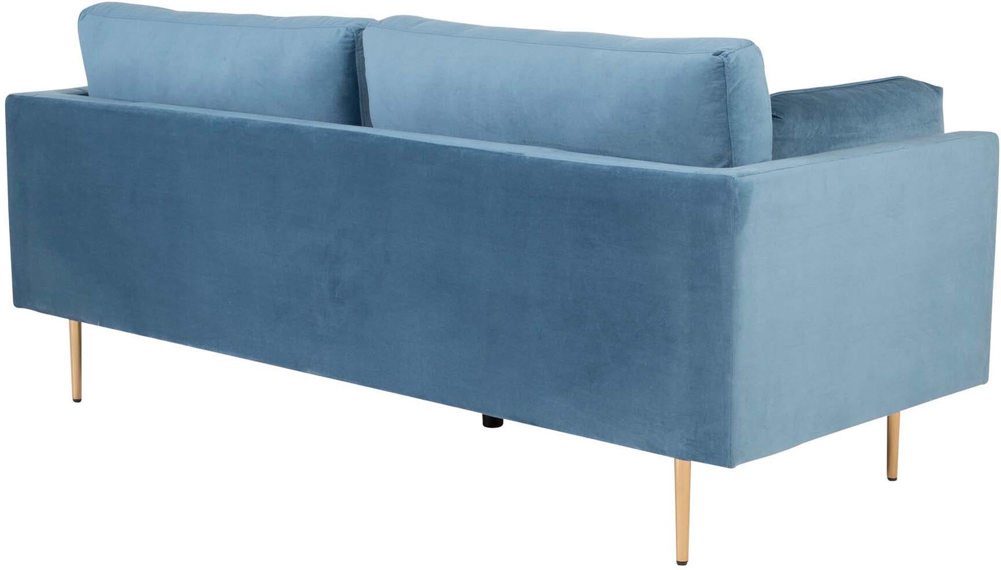 Boom Sofa in Blau präsentiert im Onlineshop von KAQTU Design AG. 3er Sofa ist von Venture Home