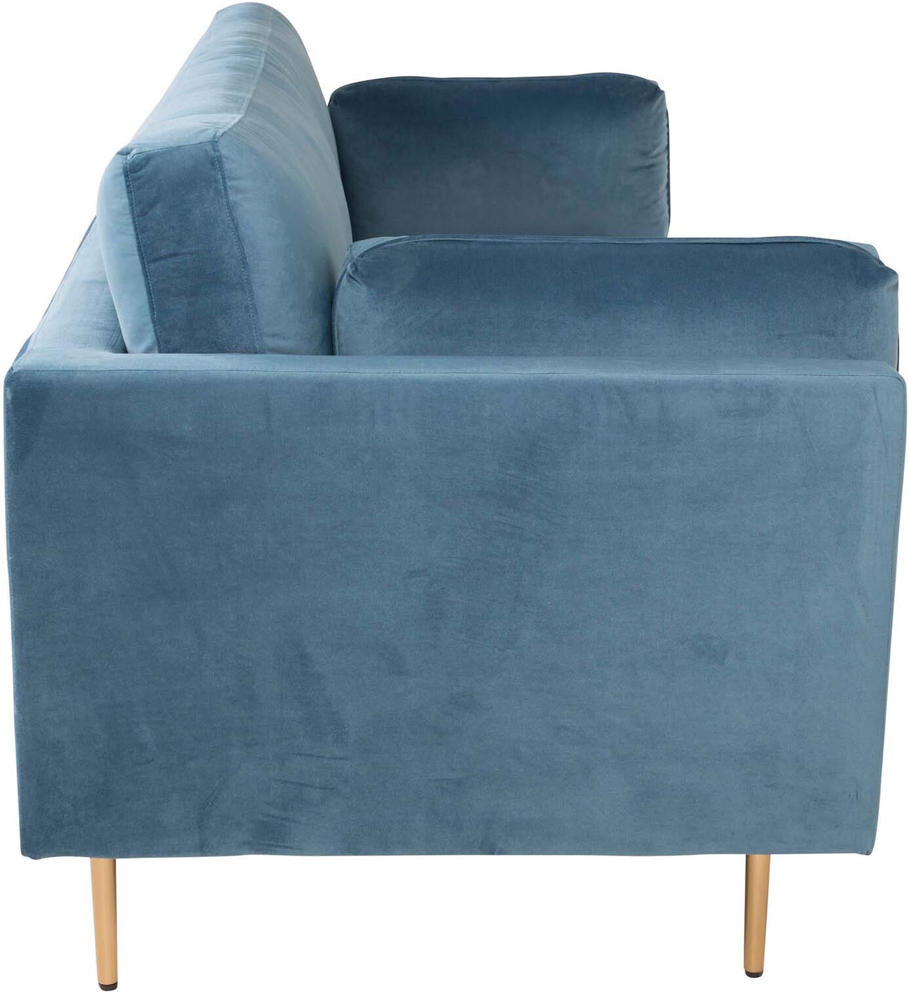 Boom Sofa in Blau präsentiert im Onlineshop von KAQTU Design AG. 3er Sofa ist von Venture Home