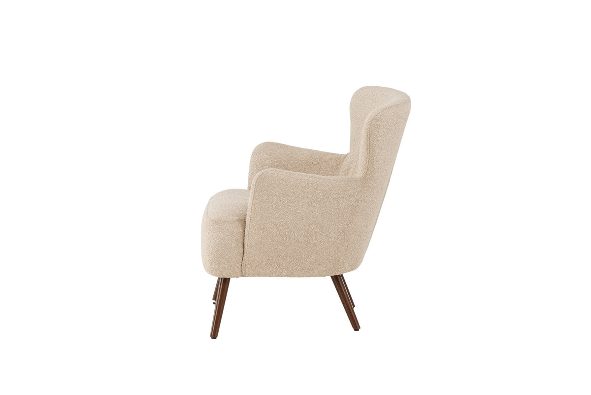 Lincoln Sessel in Beige präsentiert im Onlineshop von KAQTU Design AG. Sessel mit Armlehnen ist von Venture Home