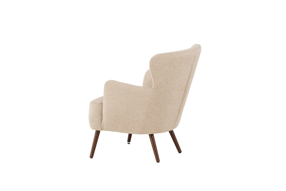 Lincoln Sessel in Beige präsentiert im Onlineshop von KAQTU Design AG. Sessel mit Armlehnen ist von Venture Home