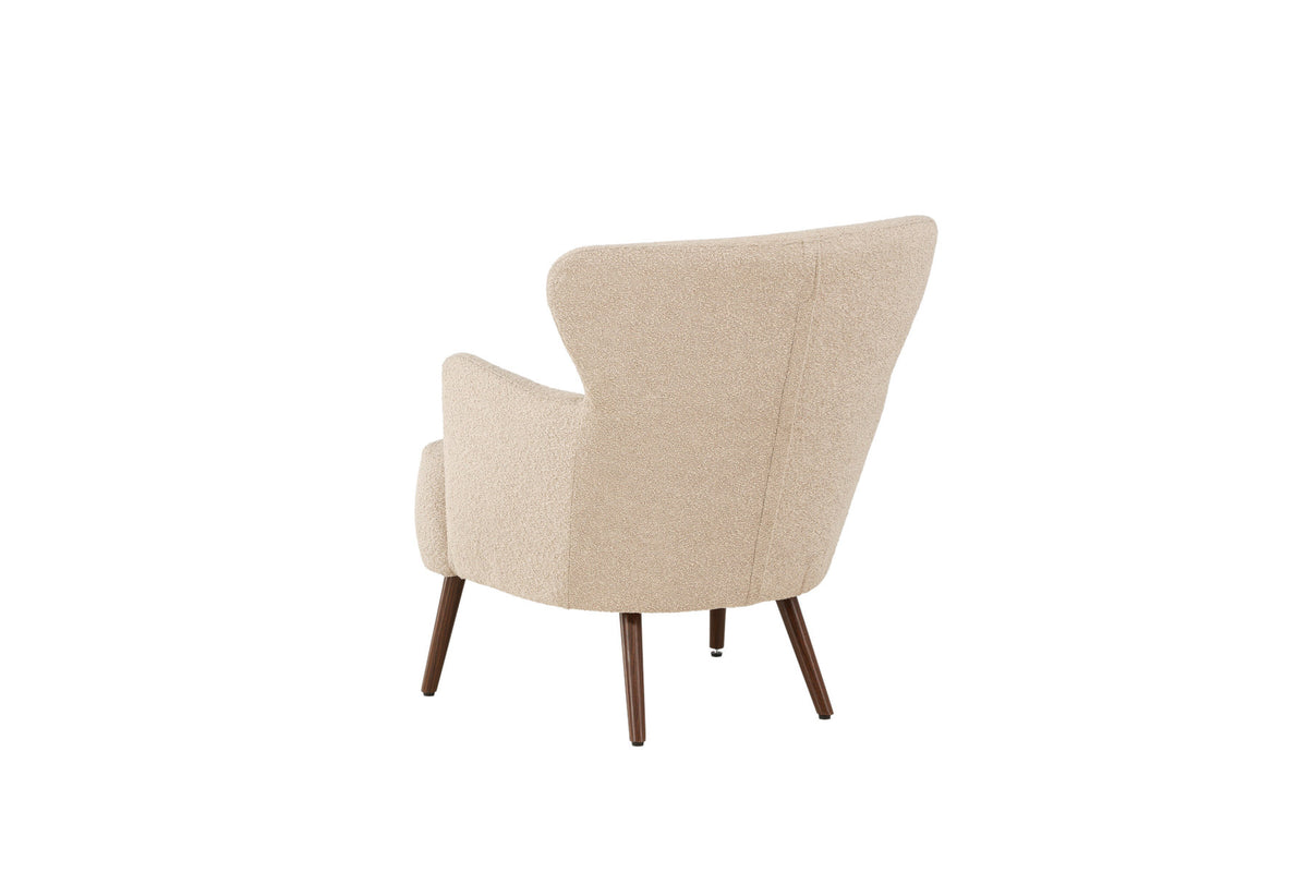 Lincoln Sessel in Beige präsentiert im Onlineshop von KAQTU Design AG. Sessel mit Armlehnen ist von Venture Home