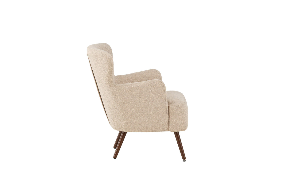 Lincoln Sessel in Beige präsentiert im Onlineshop von KAQTU Design AG. Sessel mit Armlehnen ist von Venture Home