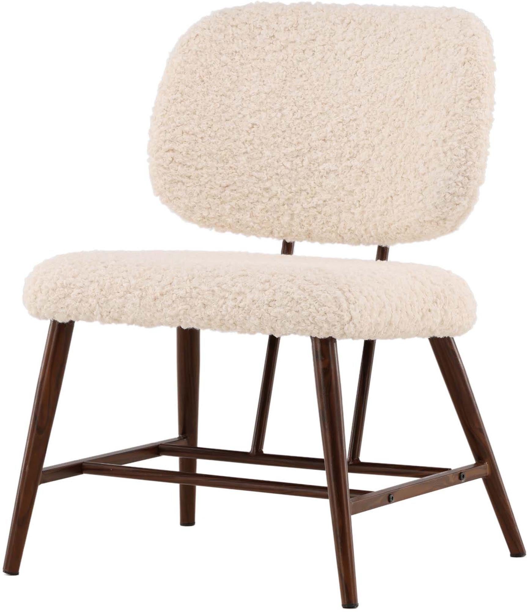 Moderner Midland Sessel von Venture Home, bezogen mit kuscheligem Teddy-Material für höchsten Komfort und stilvolle Akzente in jedem Raum.