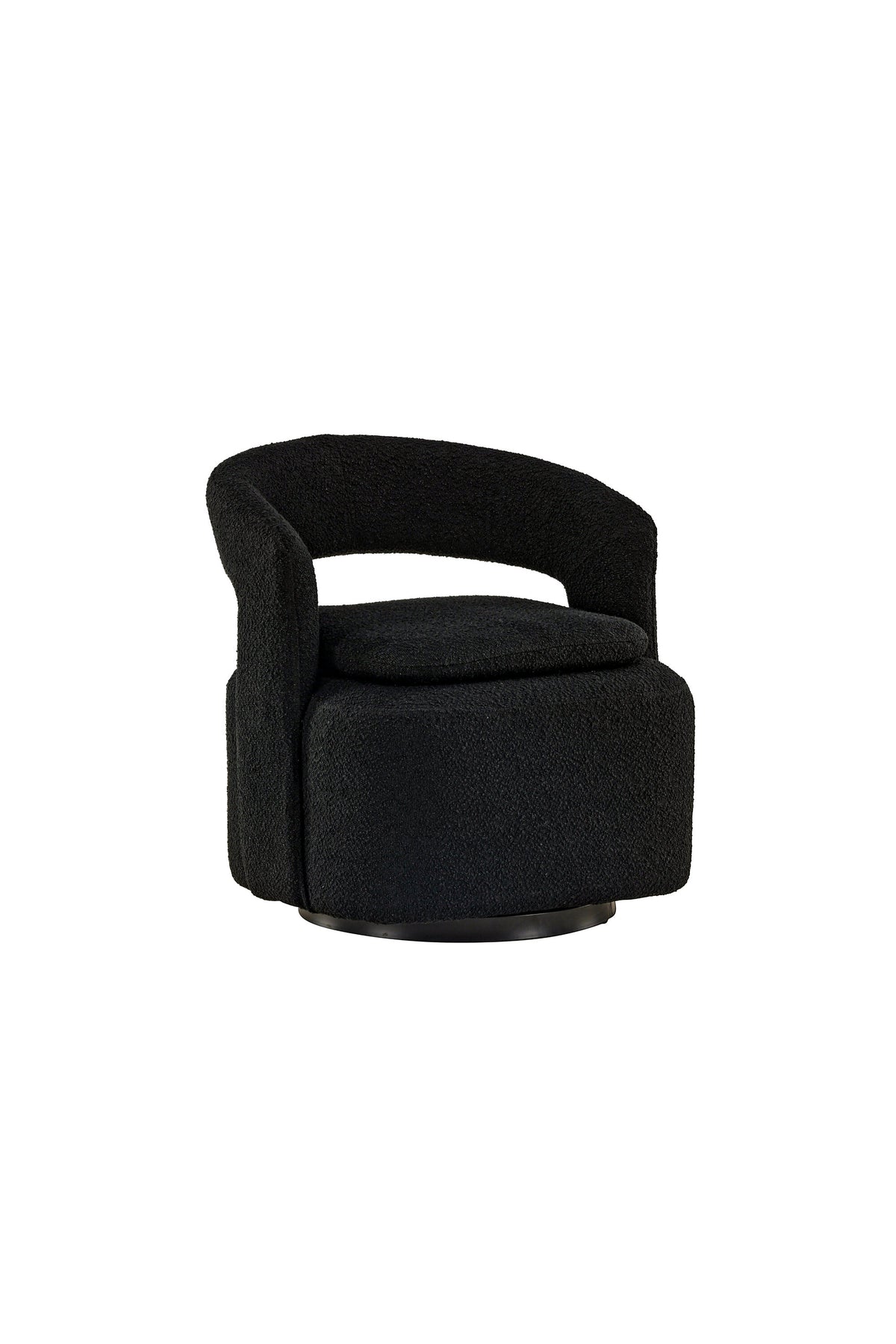 Laurel Sessel in Schwarz präsentiert im Onlineshop von KAQTU Design AG. Sessel mit Armlehnen ist von Venture Home
