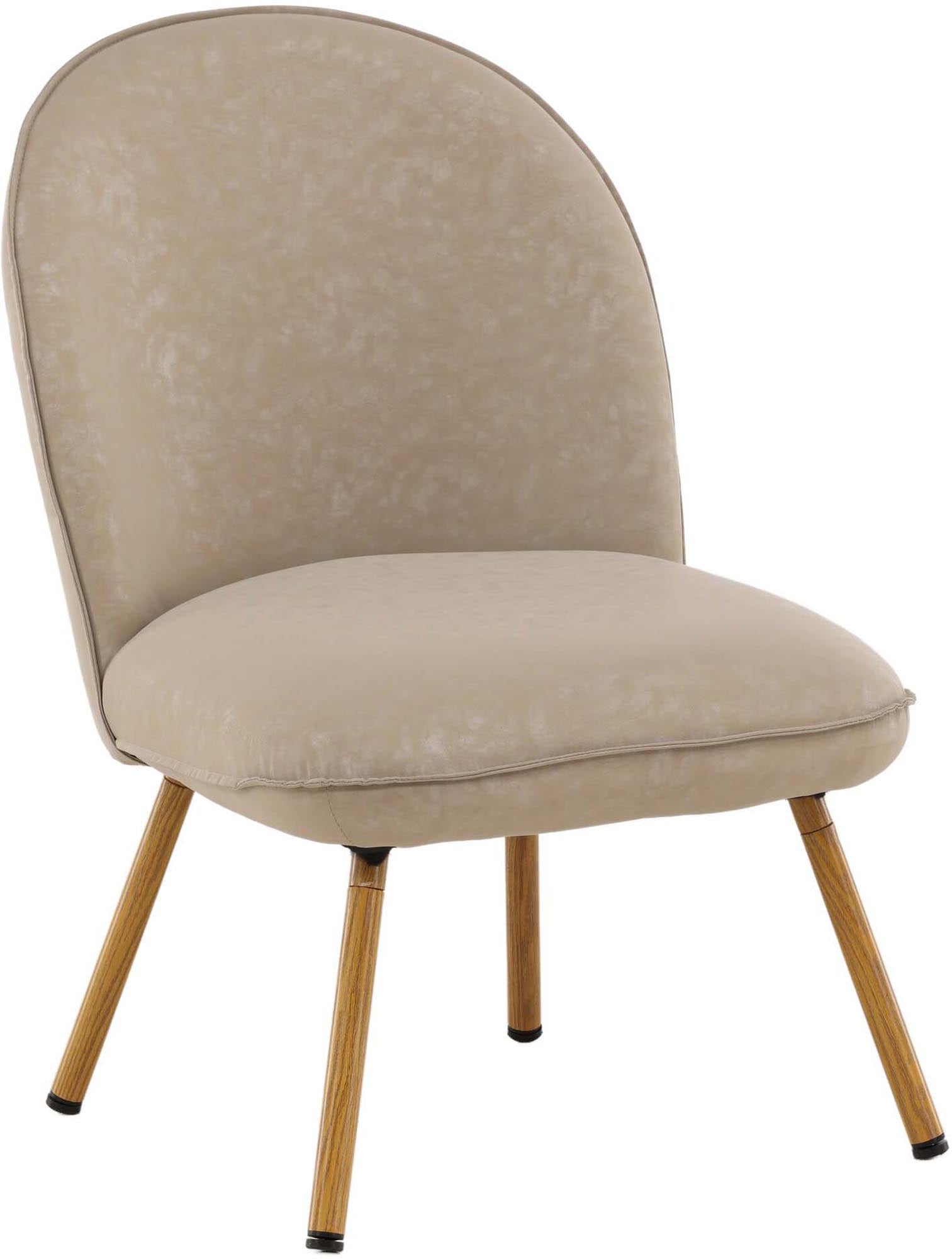 Polar Sessel in Beige präsentiert im Onlineshop von KAQTU Design AG. Sessel ist von Venture Home
