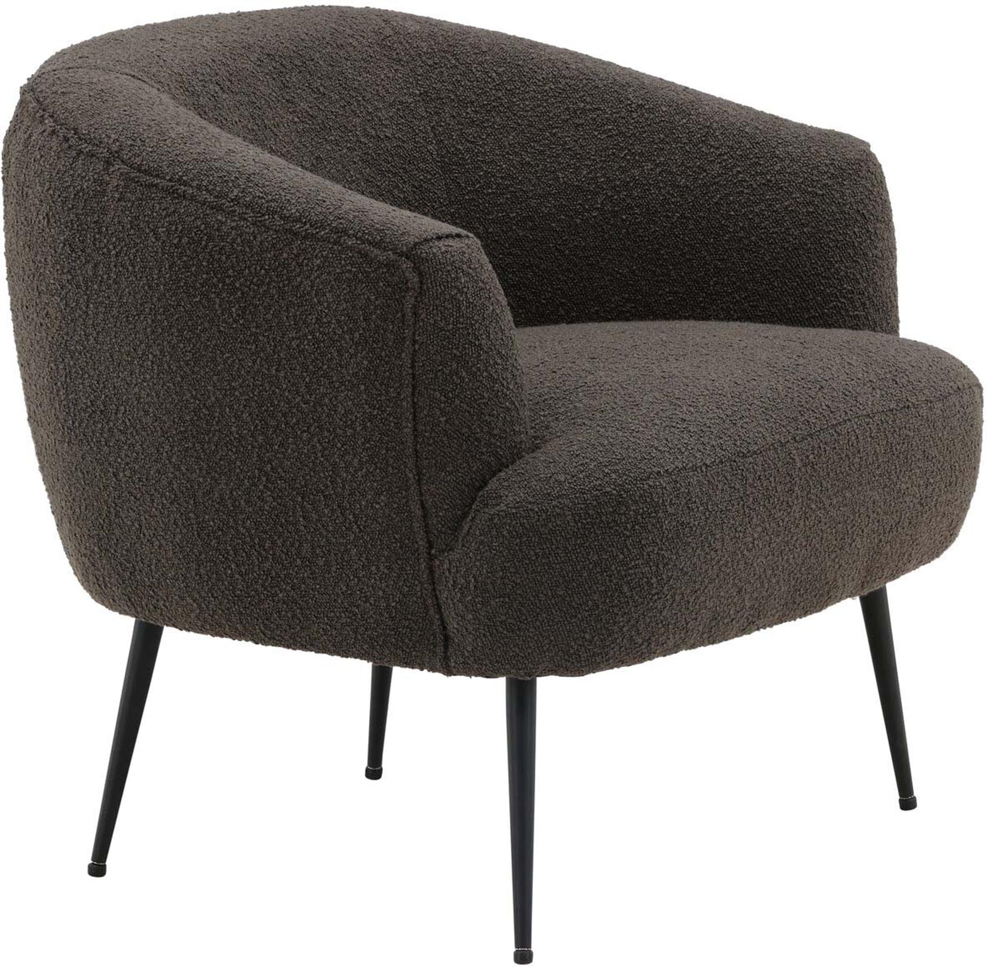 Eleganter Derry Sessel von Venture Home in hochwertigem Dunkelgrau. Ideal für jeden Wohnstil, vereint Komfort und modernes Design.