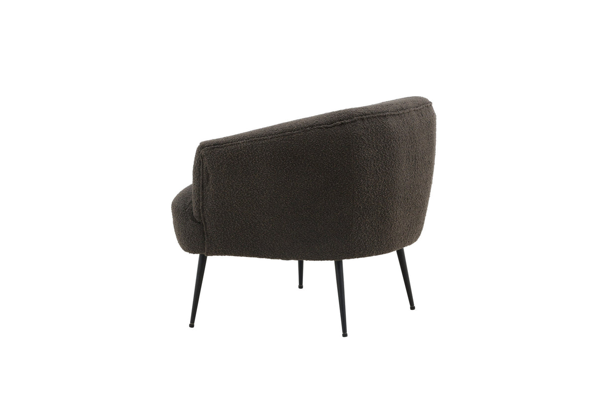 Derry Sessel in Dunkelgrau präsentiert im Onlineshop von KAQTU Design AG. Sessel mit Armlehnen ist von Venture Home