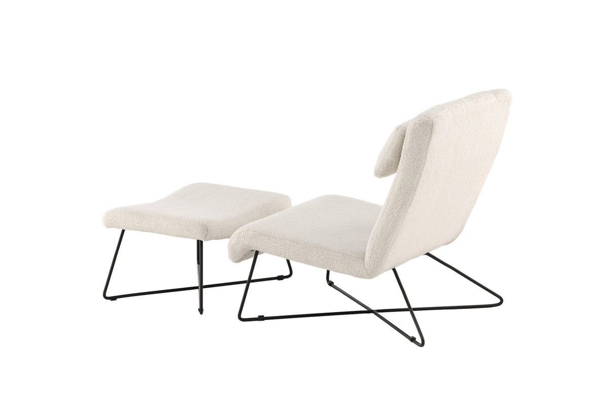 Laconia Sessel in Weiss präsentiert im Onlineshop von KAQTU Design AG. Sessel ist von Venture Home