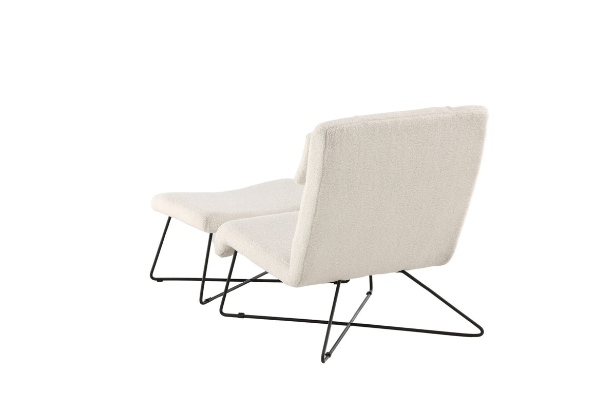 Laconia Sessel in Weiss präsentiert im Onlineshop von KAQTU Design AG. Sessel ist von Venture Home