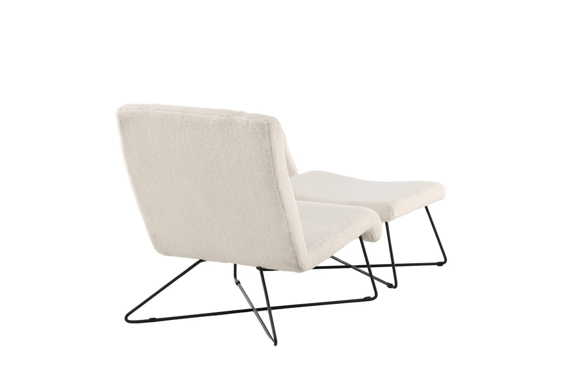 Laconia Sessel in Weiss präsentiert im Onlineshop von KAQTU Design AG. Sessel ist von Venture Home