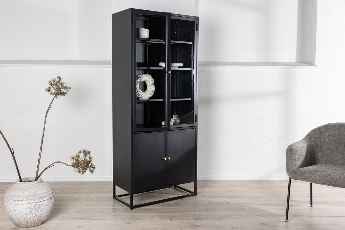 Will Kabinett in Schwarz präsentiert im Onlineshop von KAQTU Design AG. Cabinet ist von Venture Home