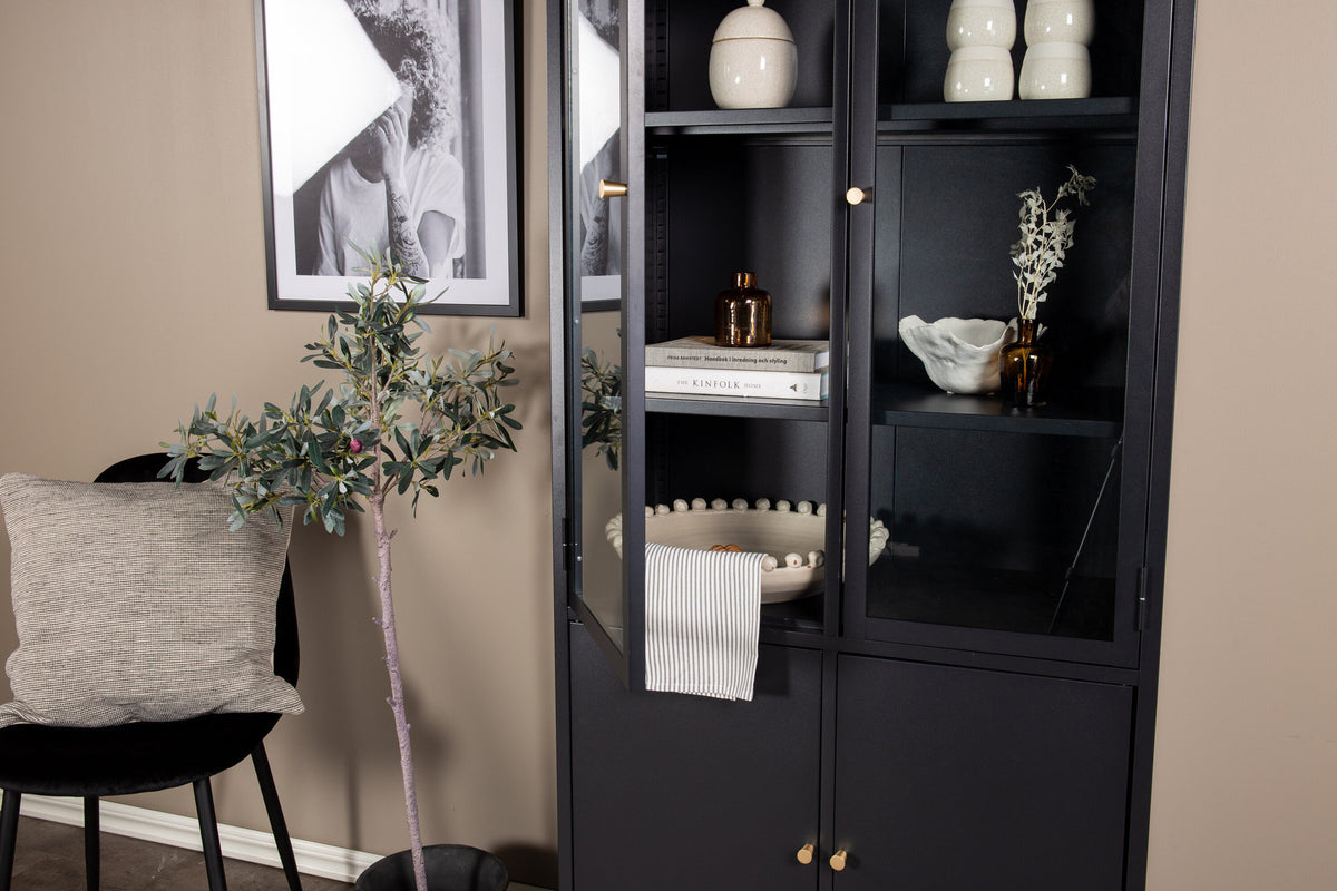 Will Kabinett in Schwarz präsentiert im Onlineshop von KAQTU Design AG. Cabinet ist von Venture Home