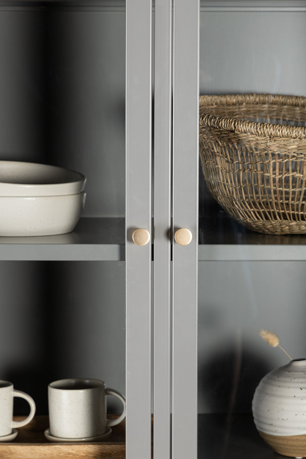 Will Regal in Hellgrau präsentiert im Onlineshop von KAQTU Design AG. Standregal ist von Venture Home