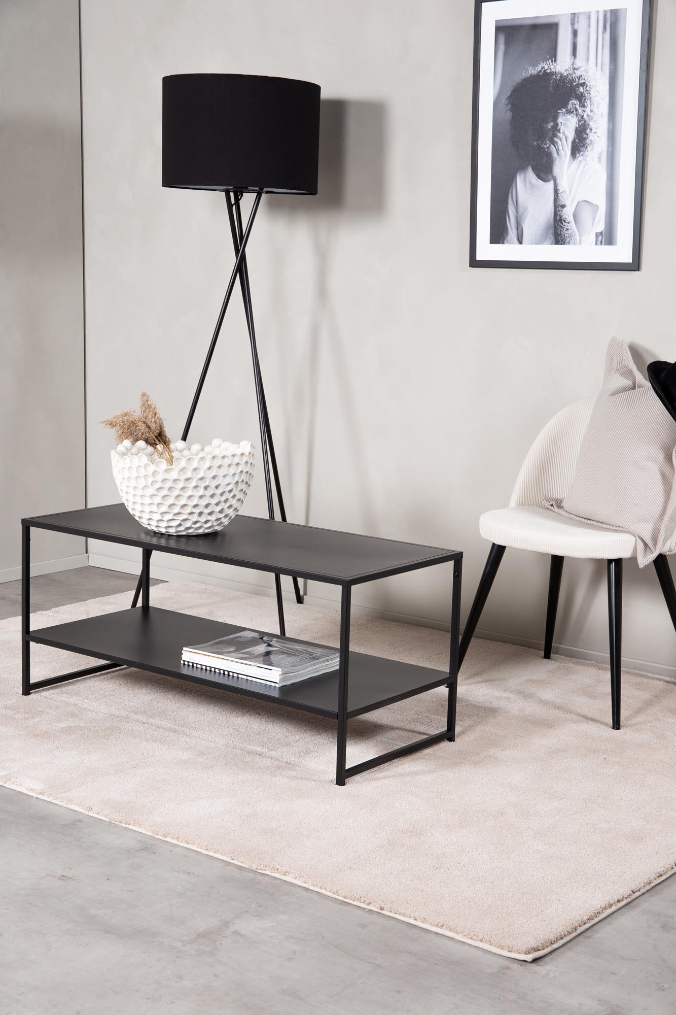 Staal Coffee Tisch in Schwarz präsentiert im Onlineshop von KAQTU Design AG. Beistelltisch ist von Venture Home
