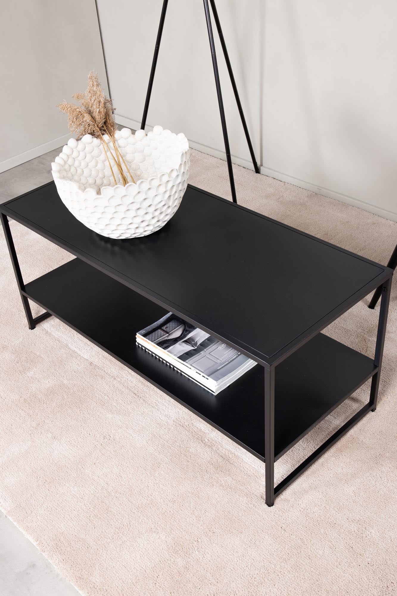 Staal Coffee Tisch in Schwarz präsentiert im Onlineshop von KAQTU Design AG. Beistelltisch ist von Venture Home