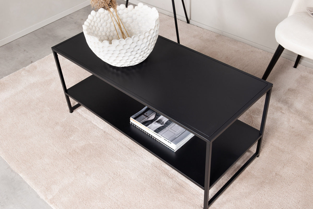 Staal Coffee Tisch in Schwarz präsentiert im Onlineshop von KAQTU Design AG. Beistelltisch ist von Venture Home