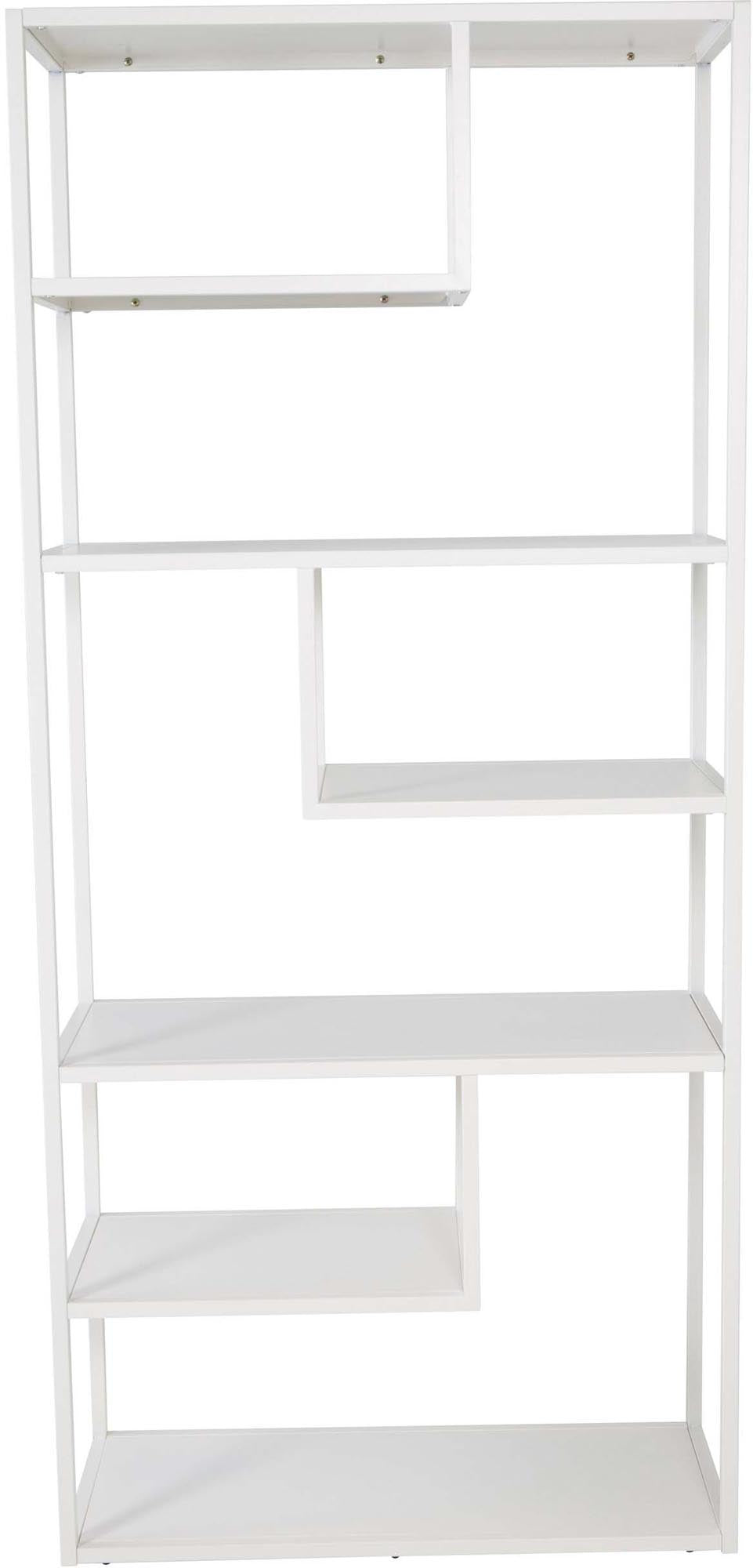 Staal Bücherregal: Elegante Ordnung für moderne Wohnräume.