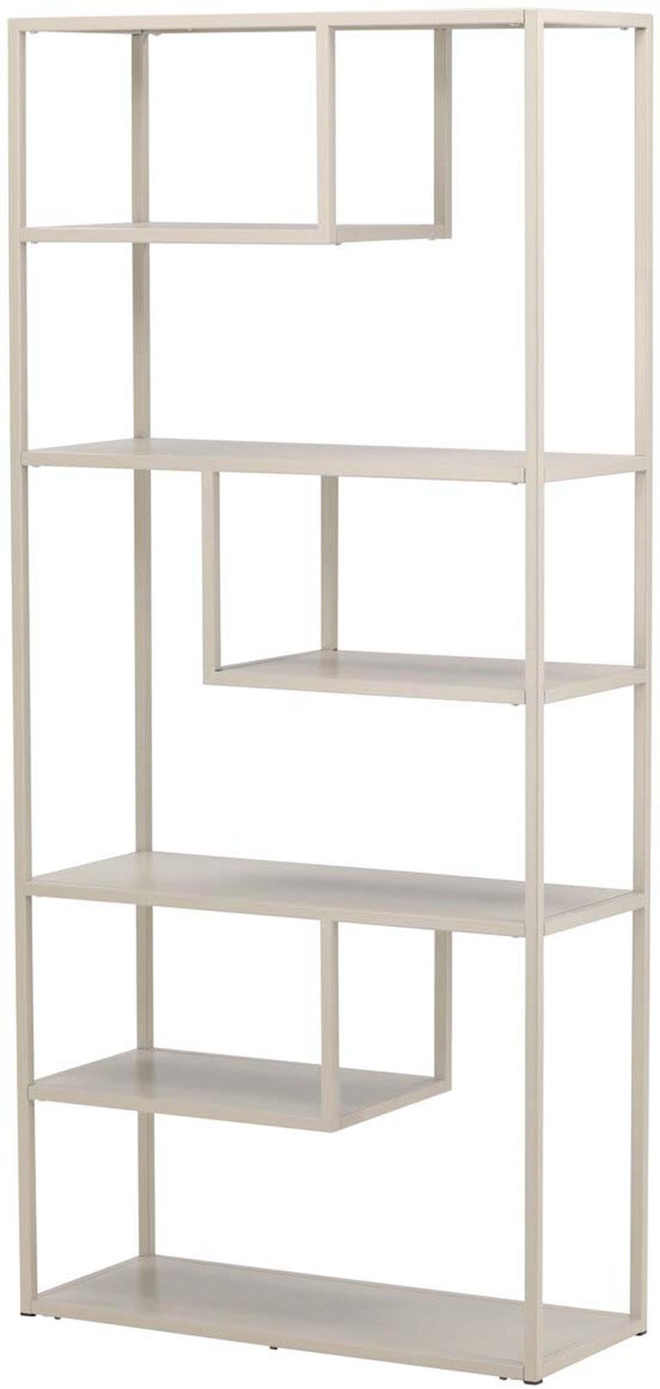 Staal Bücherregal: Elegante Ordnung für moderne Wohnräume.