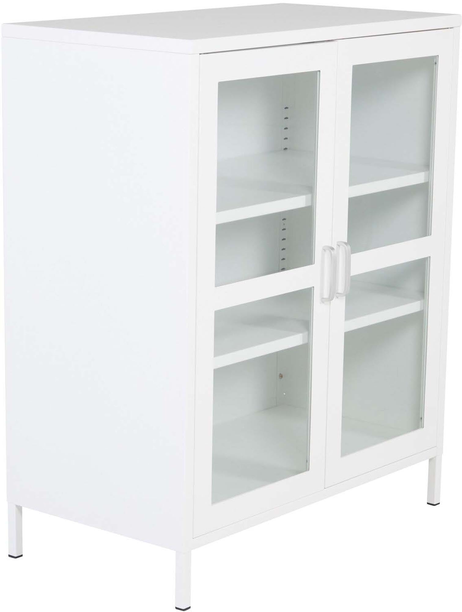 Modernes Acero Cabinet von Venture Home: Robuste Materialien, vielseitige Aufbewahrung und pflegeleichtes Design für Ihr Zuhause.