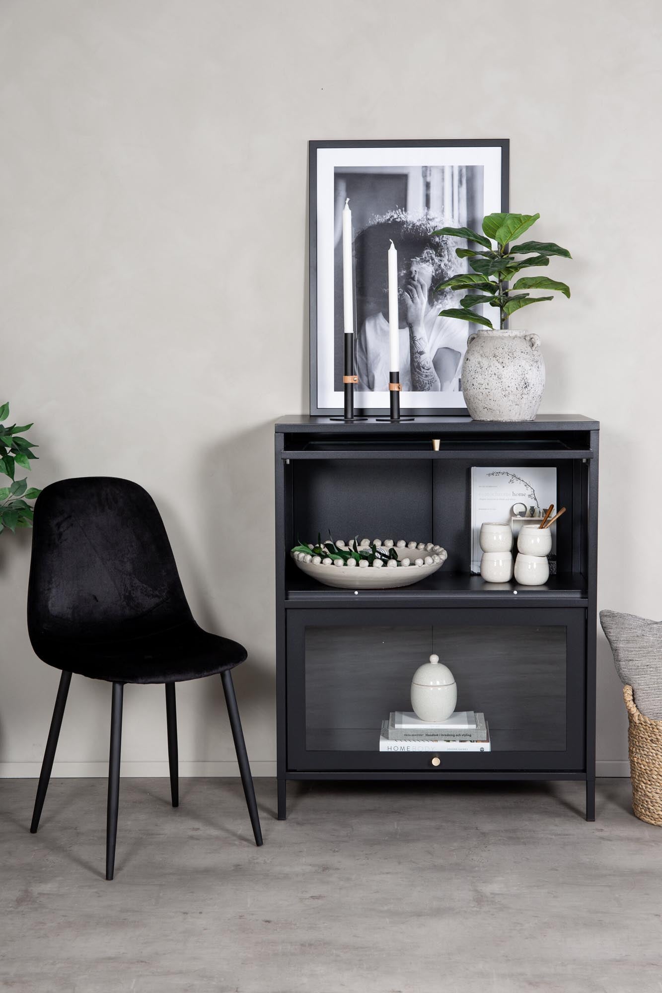 Will Kabinett in Schwarz präsentiert im Onlineshop von KAQTU Design AG. Cabinet ist von Venture Home