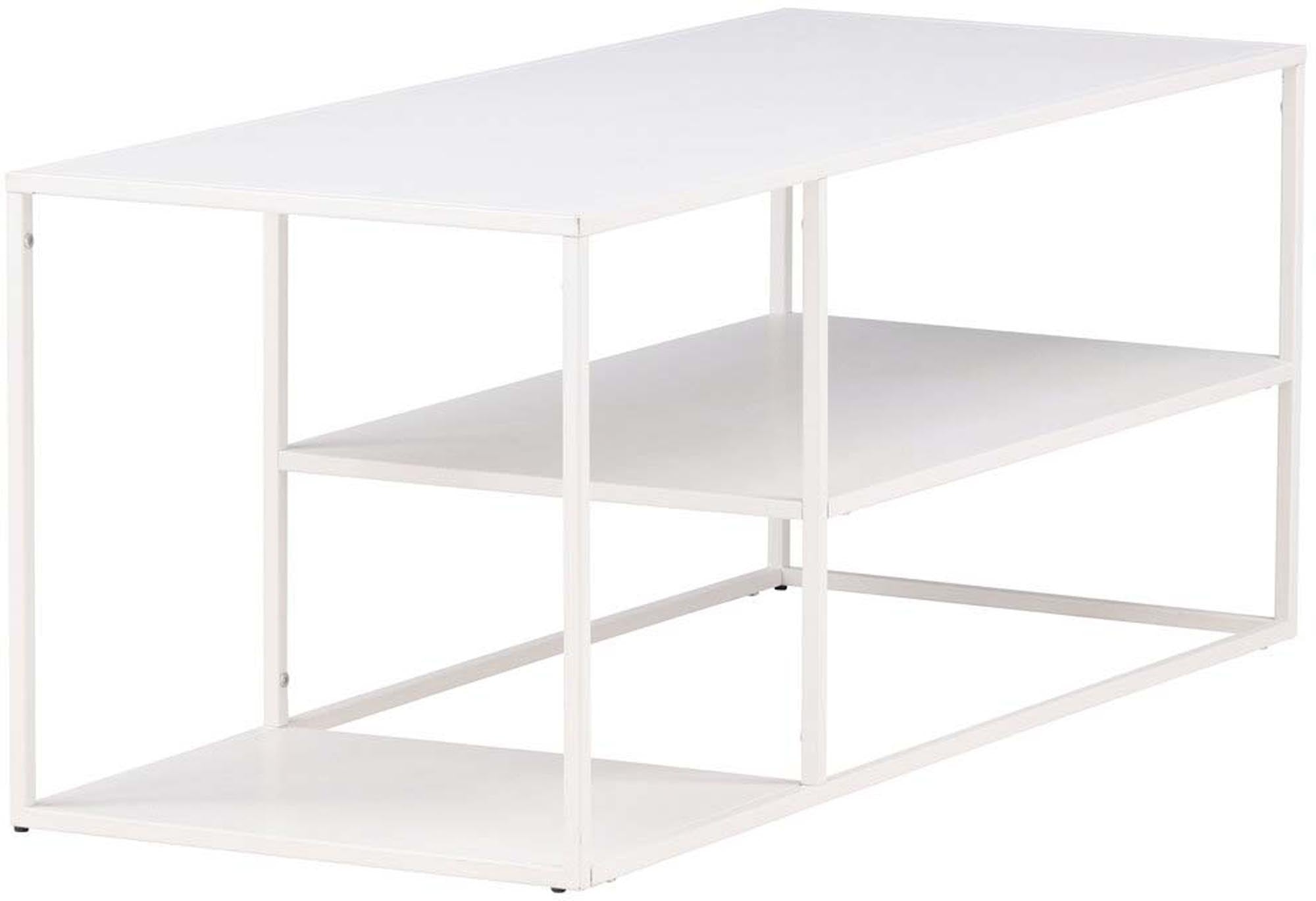 Moderner Staal Coffee Tisch von Venture Home: Elegantes Design aus pulverbeschichtetem Stahl, vielseitig einsetzbar und pflegeleicht für Ihr Zuhause.