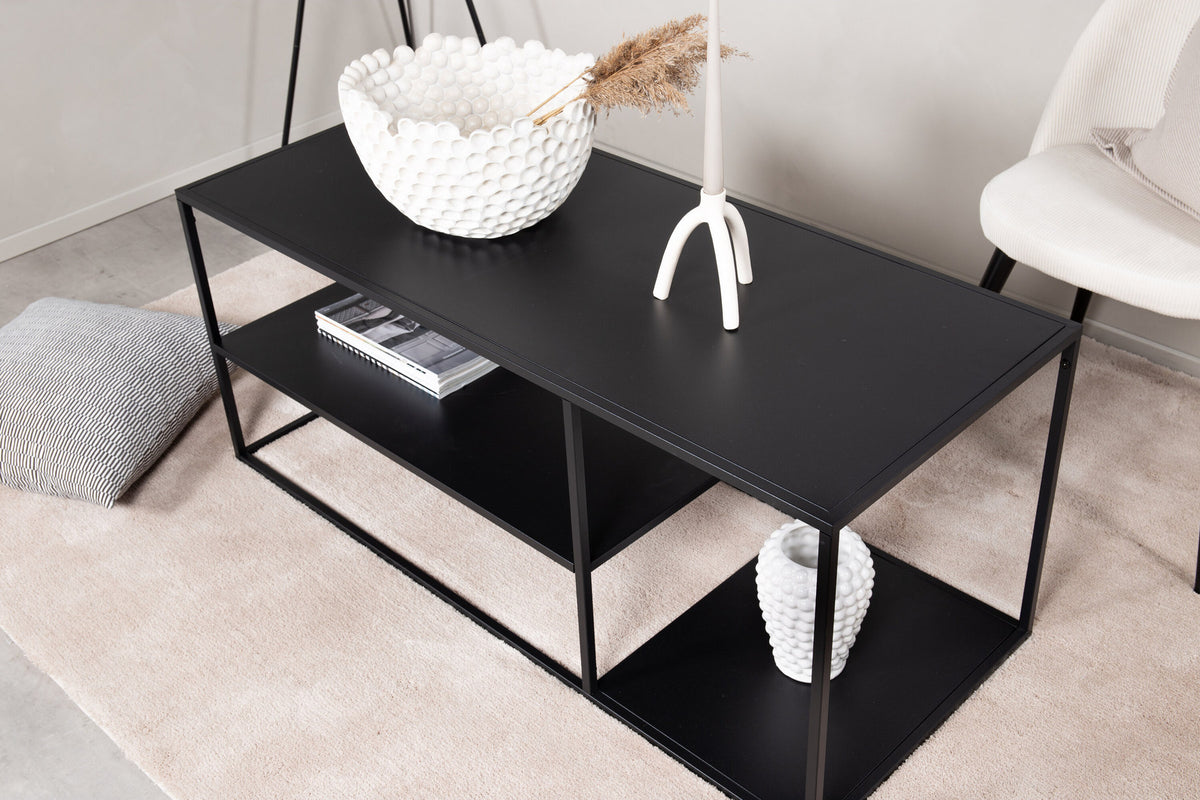 Staal Coffee Tisch in Schwarz präsentiert im Onlineshop von KAQTU Design AG. Beistelltisch ist von Venture Home