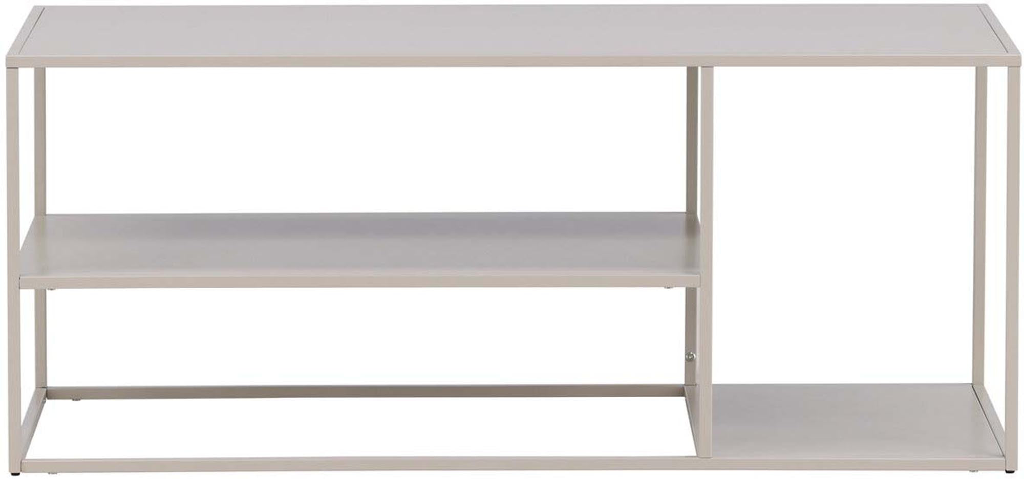 Der Staal Coffee Tisch von Venture Home kombiniert industriellen Stil mit praktischen Funktionen. Robuster Stahl und ansprechende Reliefoberflächen machen ihn zum idealen Möbelstück für jedes moderne Zuhause.