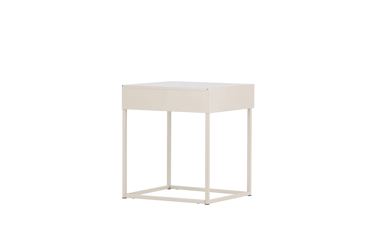 Bakal Nachttisch in Beige präsentiert im Onlineshop von KAQTU Design AG. Beistelltisch ist von Venture Home