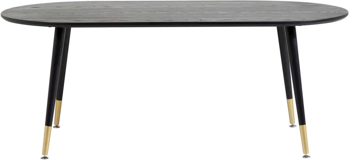 Dipp Beistelltisch in Schwarz/Gold präsentiert im Onlineshop von KAQTU Design AG. Beistelltisch ist von Venture Home