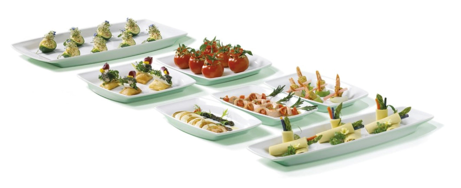 Plaque de service buffet, 53x16x38cm, blanc