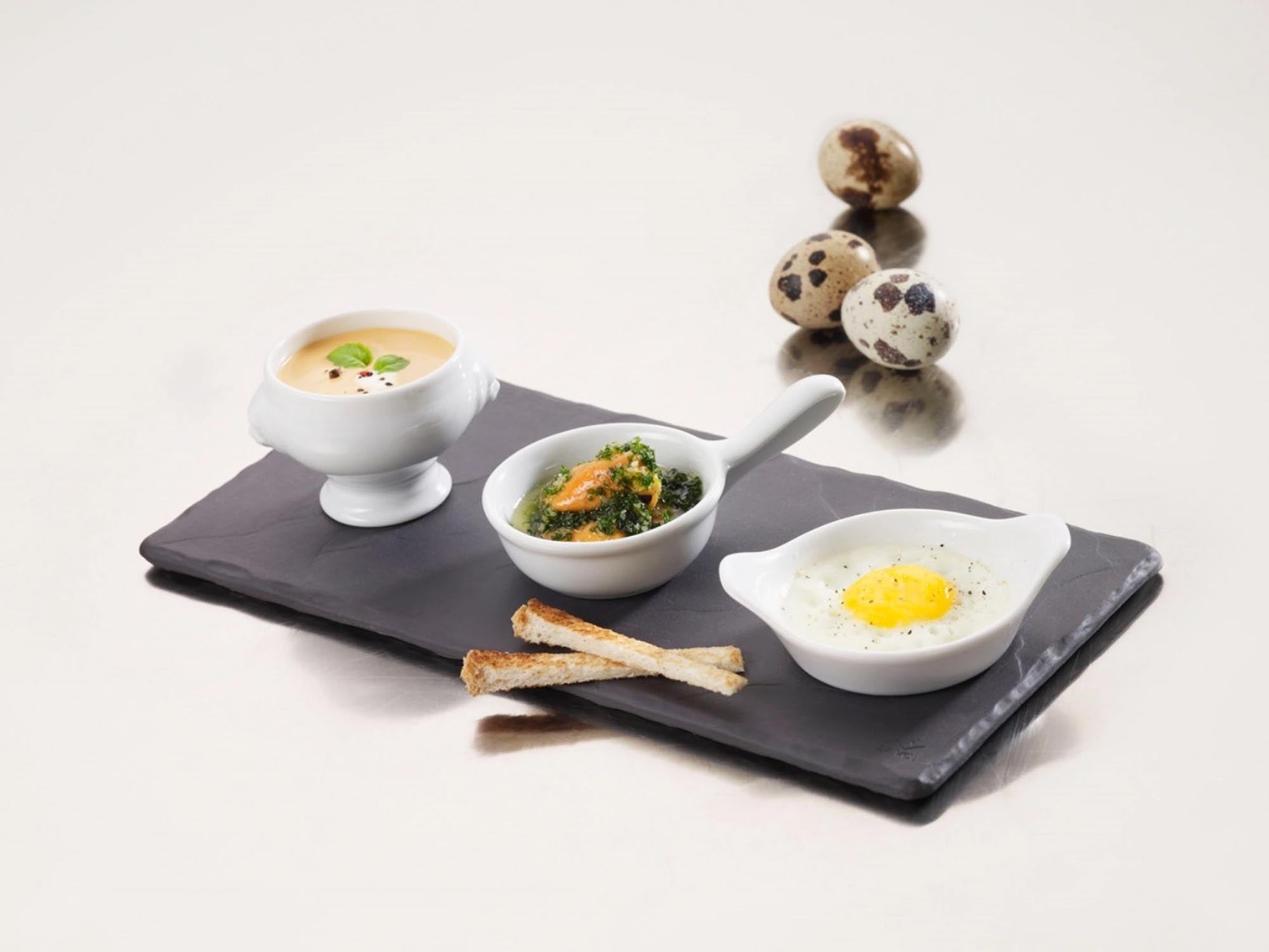 Revol Mini Pfännchen 2cl, weiss – stilvoll für feine Vorspeisen.