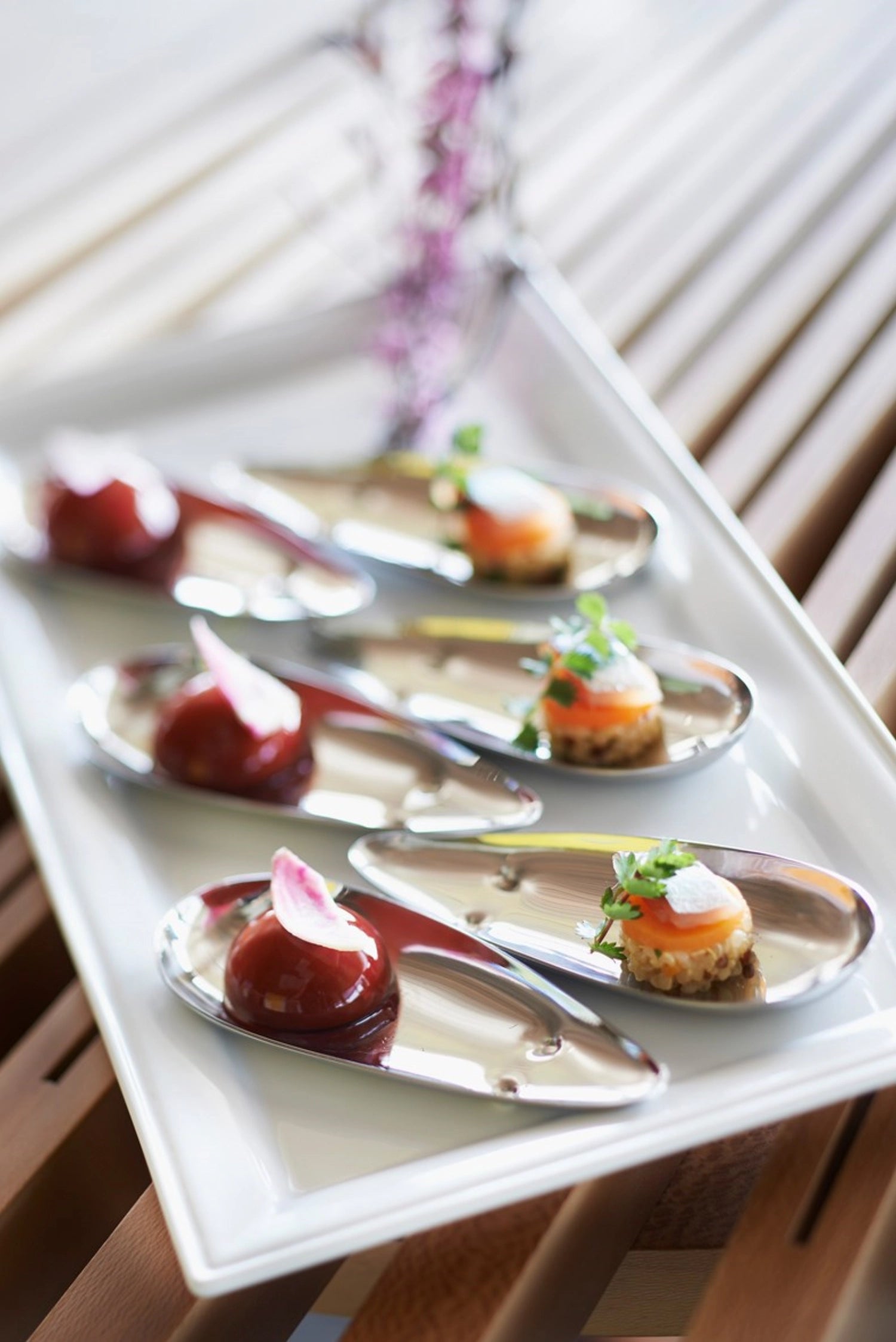 Rectangular plate, 26x13x2 cm, white