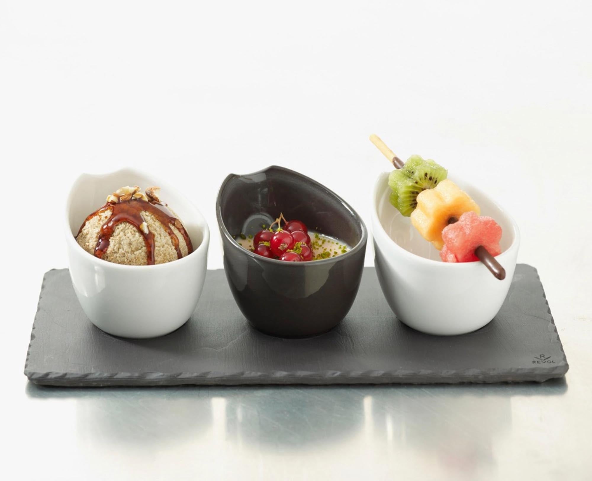 Elegante Revol Schüssel, 8.5x7x6.5 cm, perfekt für kleine Köstlichkeiten.