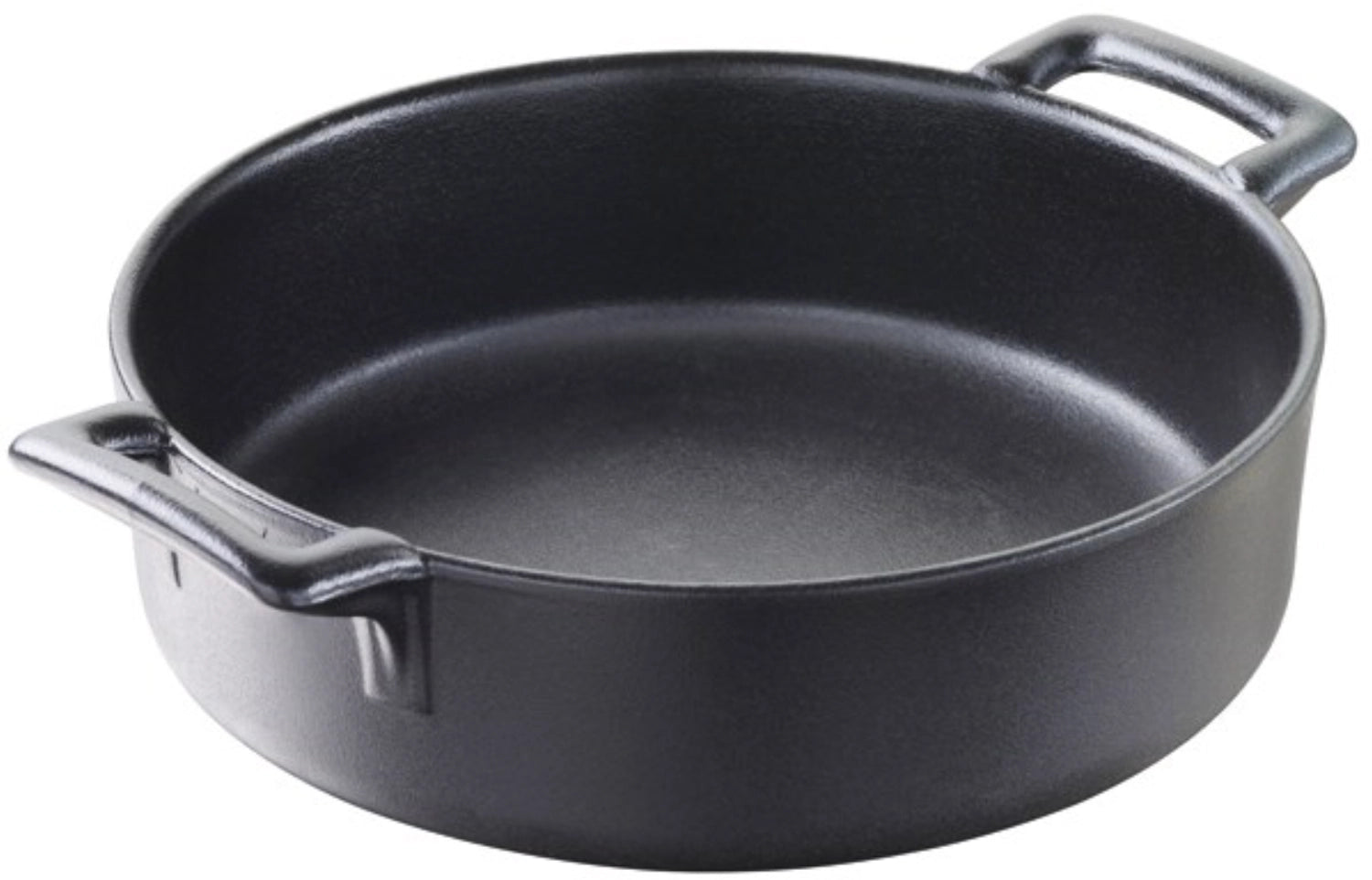 Forme de course Round avec poignées, Ø 19 cm, look en fonte