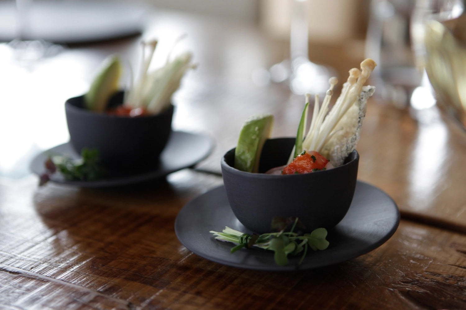 Mini Schüssel 8 cl, Ø 7.5 cm, H: 4.5 cm, Schiefer-Stil