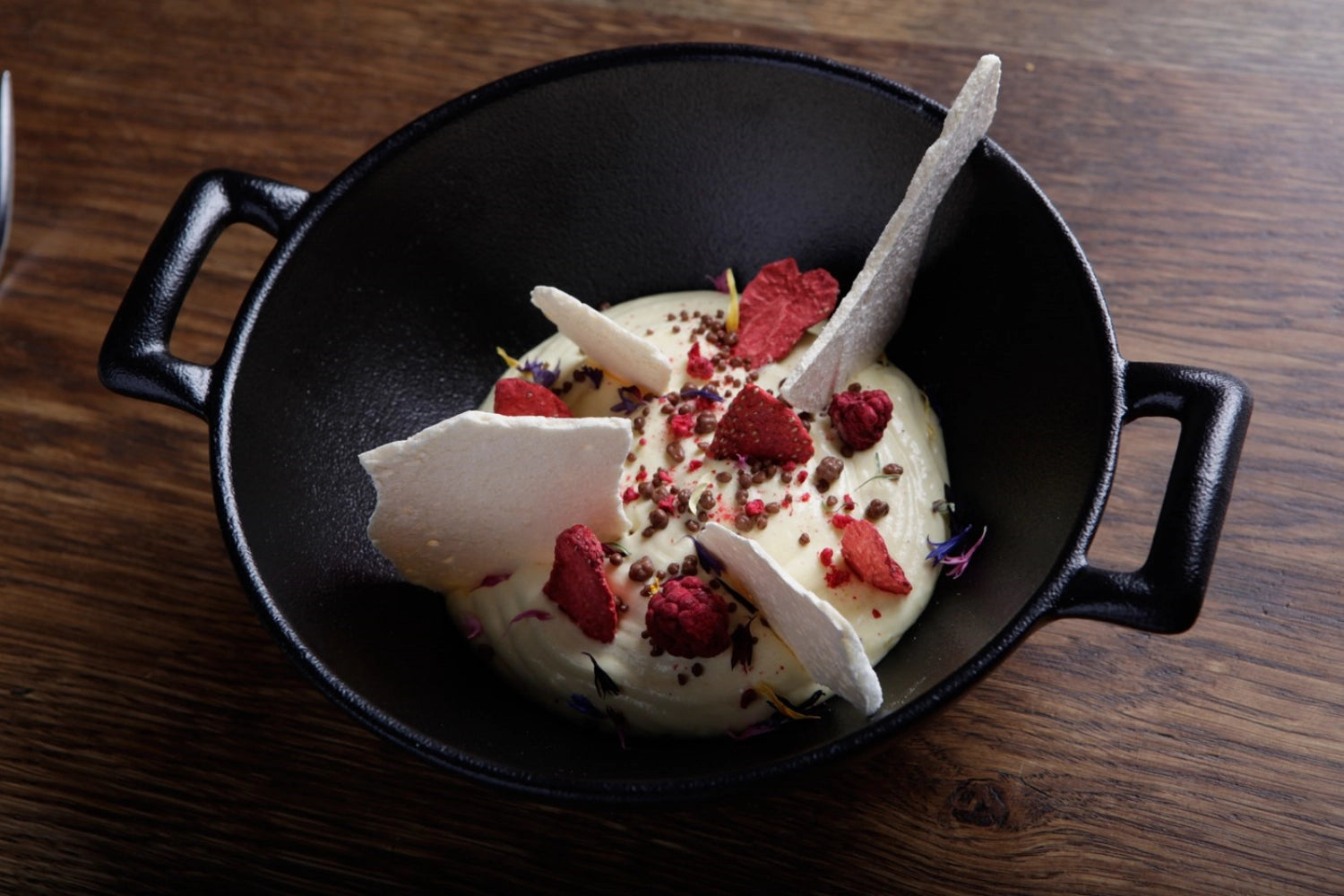 Wok, 1l, Gusseisen-Optik