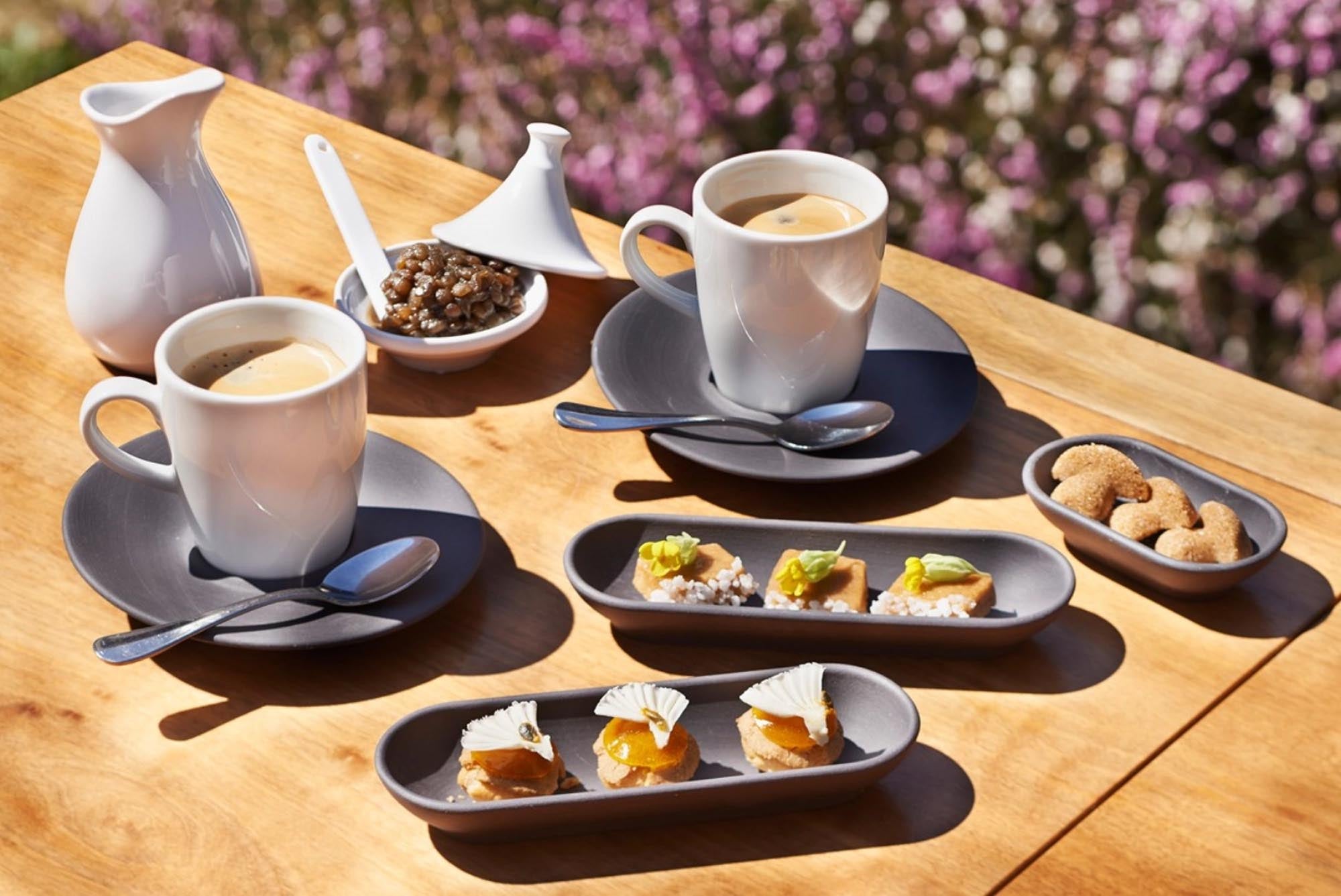 Stilvolle Apéroschale im Schieferstil von Revol, 15 cm – ideal für Snacks und Dips bei jedem Anlass. Ein Must-Have für Ihr Geschirr!