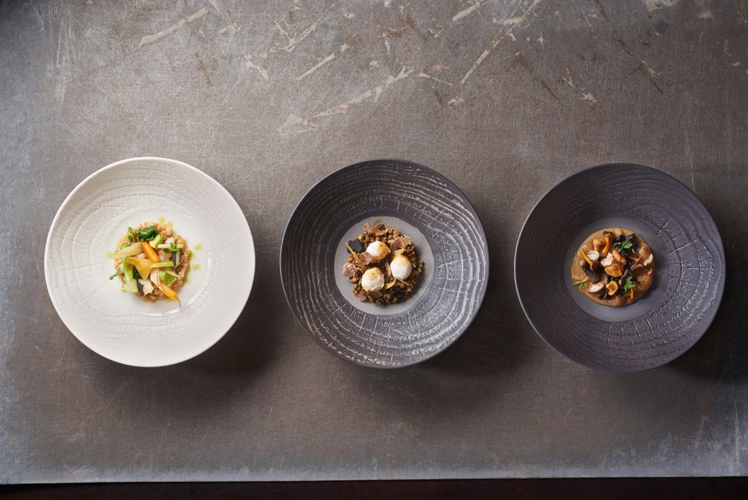 SUPENTER ROUND, H: 6,5 cm, Ø 19 cm, ivoire