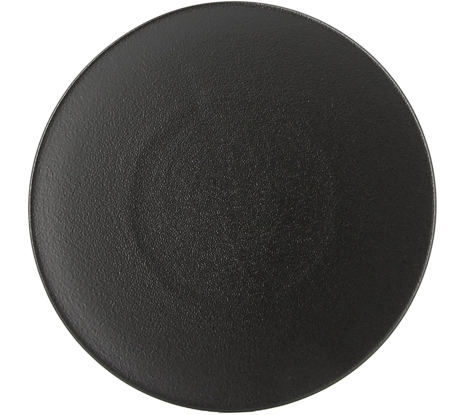 Equinoxe dessert plate Ø 21.5 cm, H: 2.5 cm, black