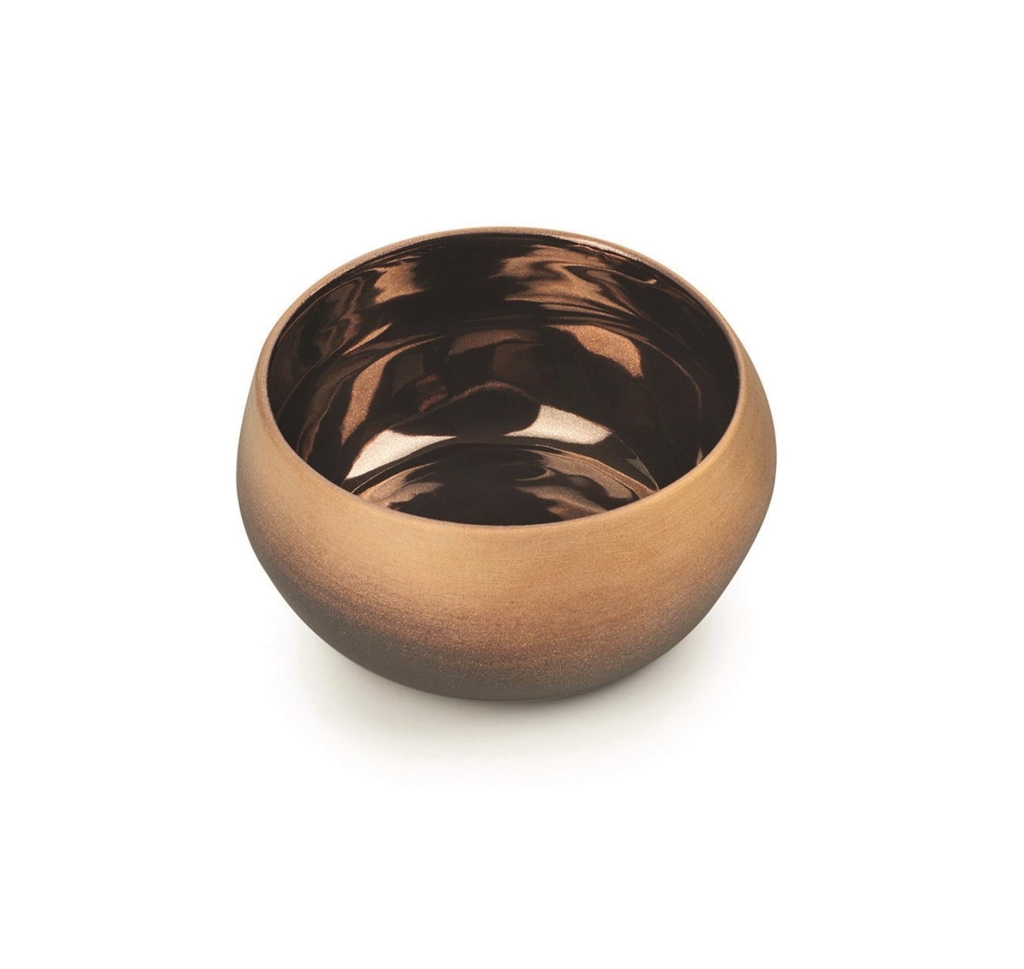 Die Solstice Schüssel Sonnenuntergang von Revol: Elegante Keramik, Ø 8,8 cm, H 4 cm, 12cl. Ideal für Snacks, spülmaschinenfest, mikrowellengeeignet.