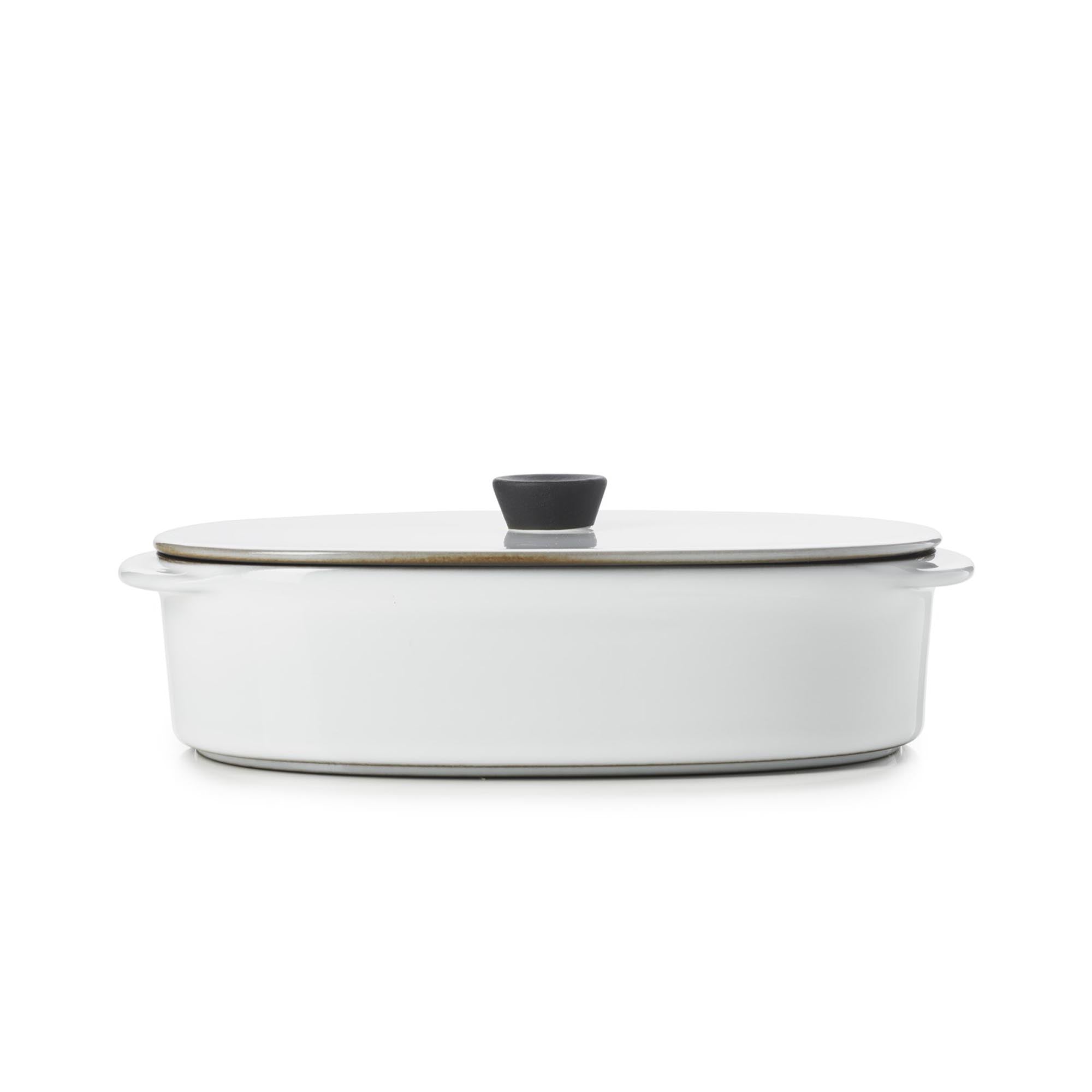 Stilvolle Caractere Platte 19x13 cm in Wolkenweiss von Revol.