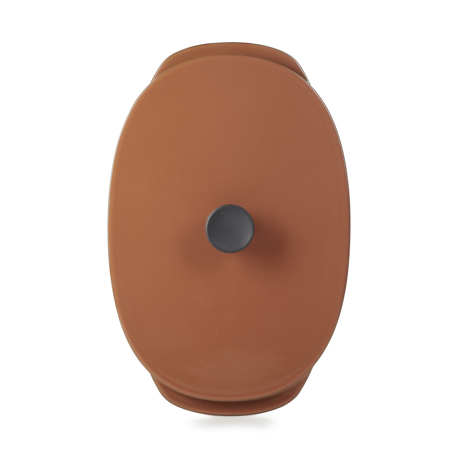 Elegante Caractere Platte 19x13 Zimt von Revol: Hitzebeständiges Porzellan, ideal zum Backen und Servieren. Ein Must-Have für jeden Tisch.