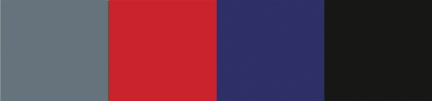 Vassoio poliproproplo rosso 45,5x35,5 cm