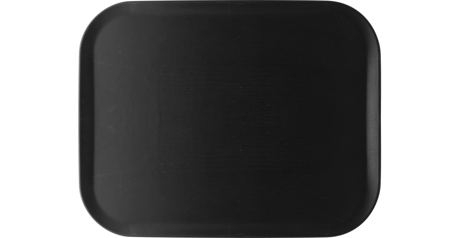 Tablette rocca grain schwarz 46x36cm