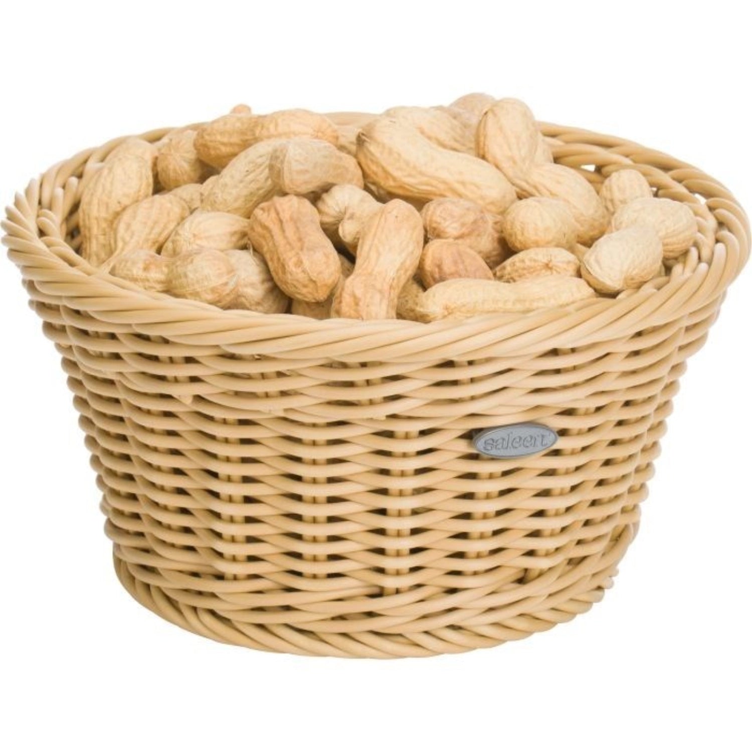 Korb round, H-Beige, 18.5x10cm