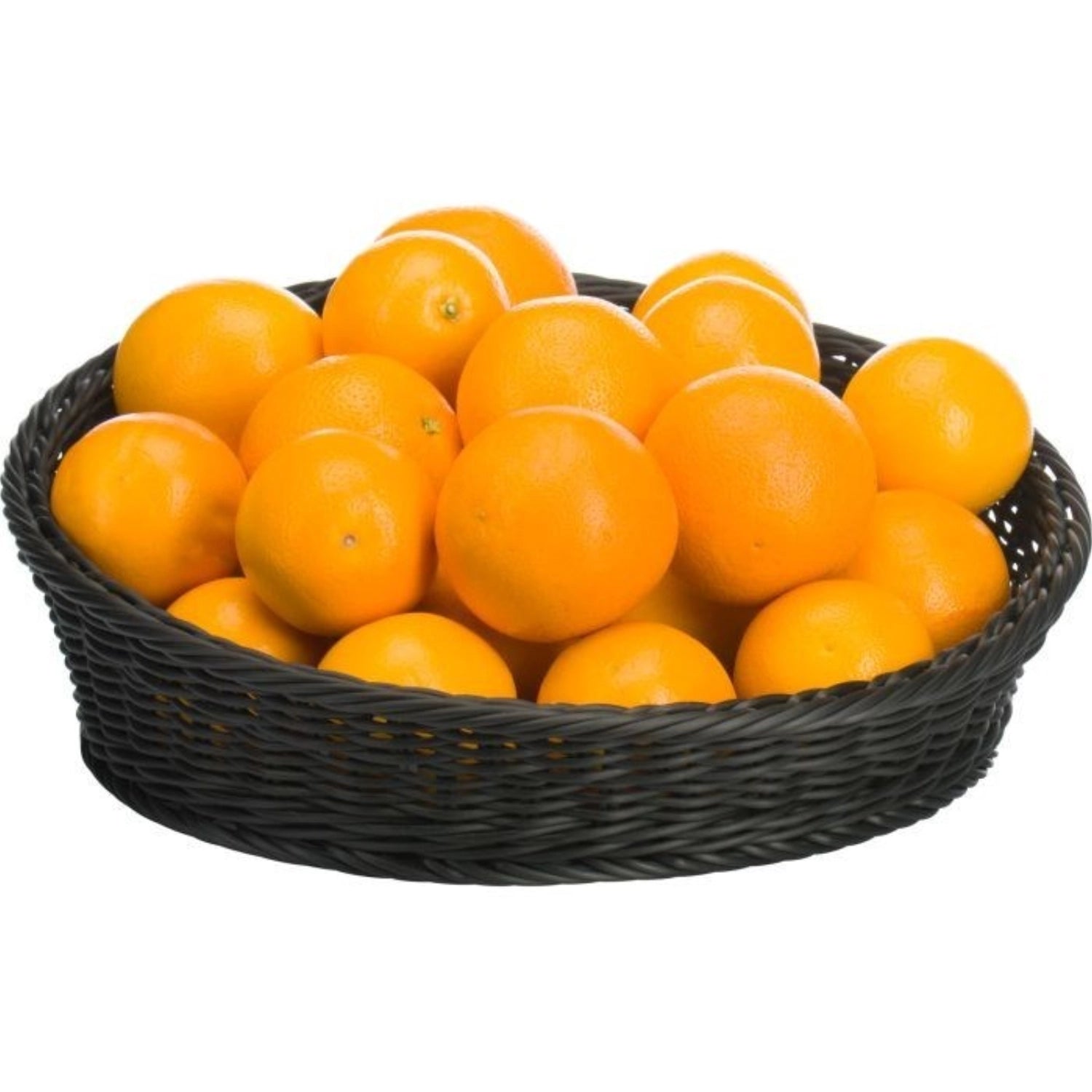 Shell Round, nero, 31/37x6/12cm