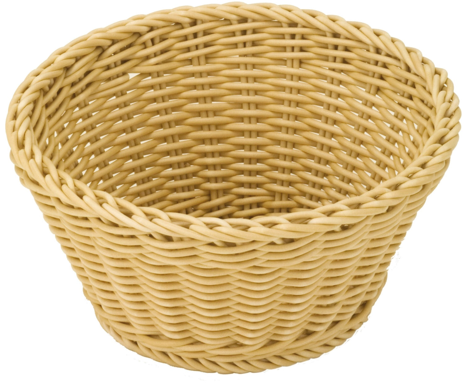 Panier rond, h-beige, 18x10cm