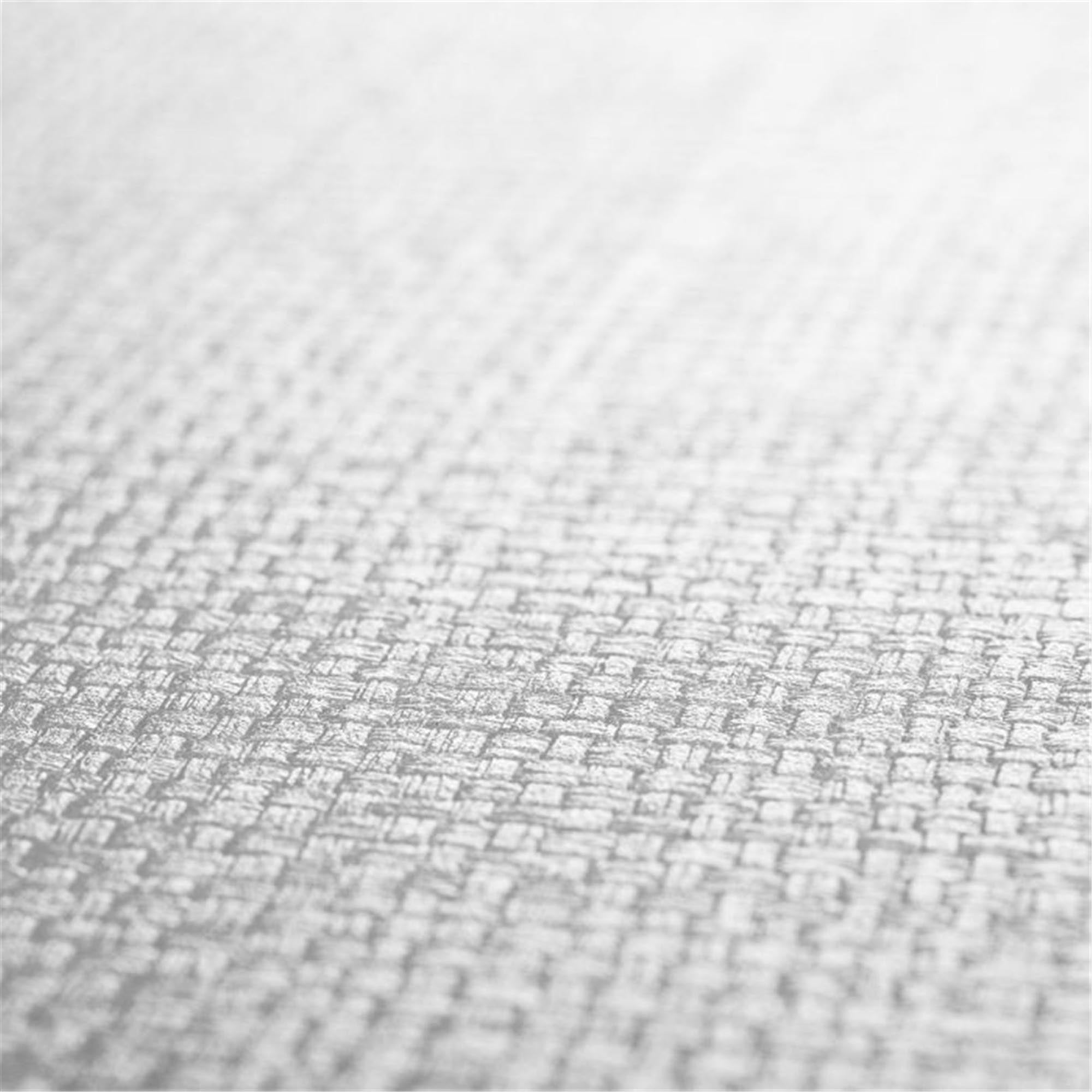 Elegantes, rechteckiges Tischset aus weissem Polypropylen, 45x32,5 cm, ideal für stilvolle Tischdekorationen von Westmark.