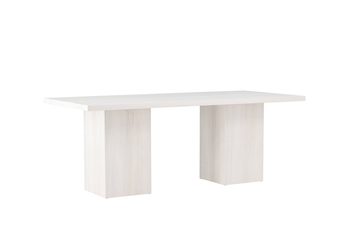 Olga Esstisch in Weiss präsentiert im Onlineshop von KAQTU Design AG. Esstisch ist von Venture Home